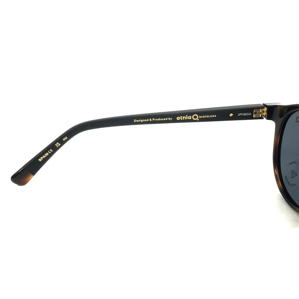 Etnia Barcelona Sunglasses AVINYO 3 BKHV Black Havana with Gray Polarized Lenses